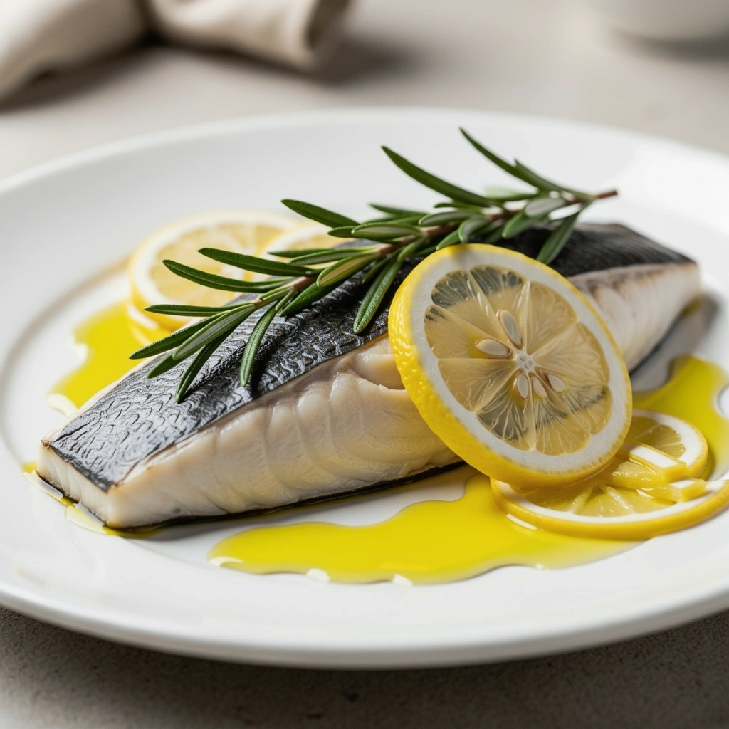 Pescado al vapor